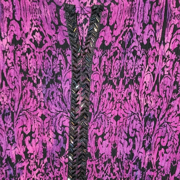 Purple Ruffled Top - Picture 4 of 4